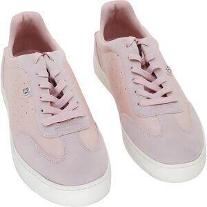 Michael Kors Scotty Smokey Rose Leather Sneakers Women US 10M